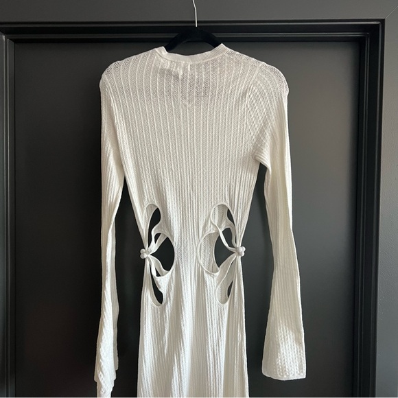 Say Lee Destiny Knit Maxi Dress in Ivory Size US 4 NEW! New with tags! - Picture 12 of 14